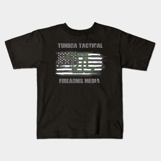 Tundra Double T Logo Kids T-Shirt by Tundratactical